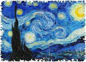 A Noite Estrelada - Van gogh