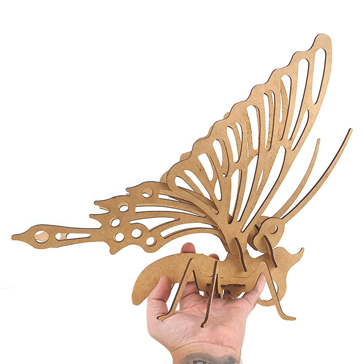 animal 3d para montar de madeira - uma atividade diferente