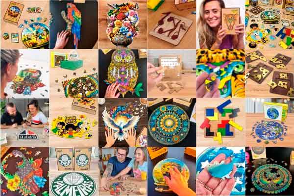 quebra-cabeças e puzzles lógicos da Puzi