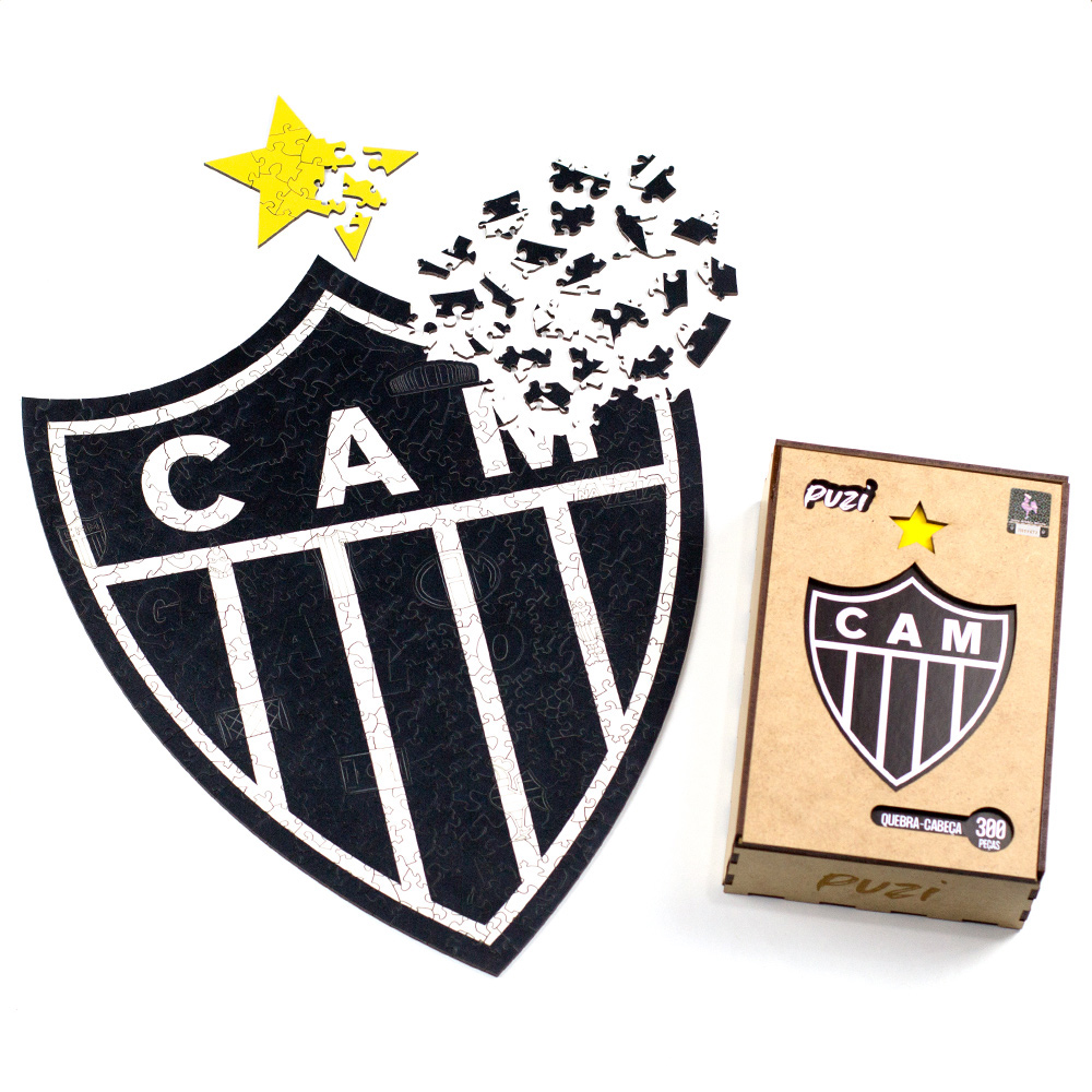 Quebra-Cabeça Atlético-MG Tamanho G 300 Peças